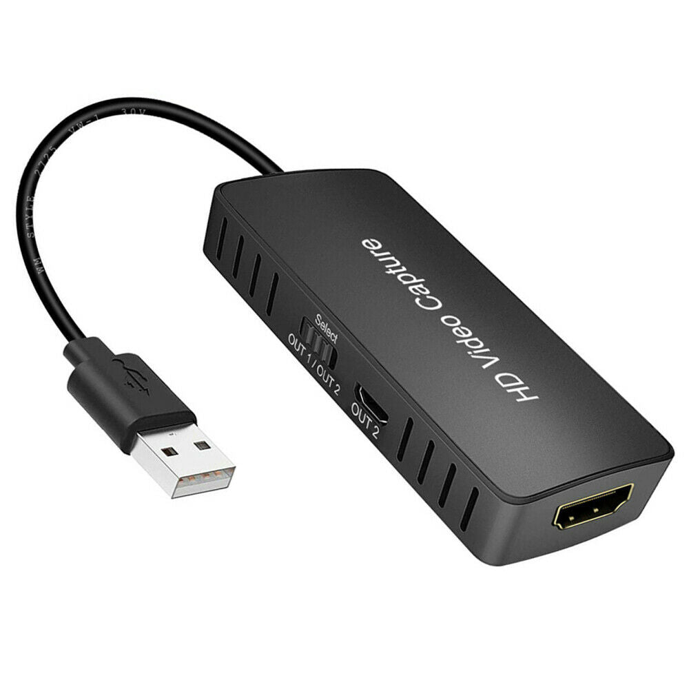 HDMI to USB 2.0 Video Capture Card 1080P 30fps Record For Live Streaming