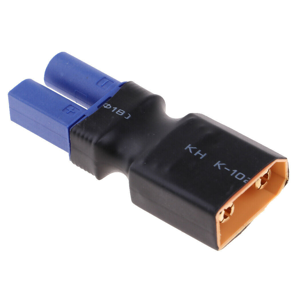 Pack of 4 Connector Converter Adapter Male Female Set Compatible for XT90 to EC5
