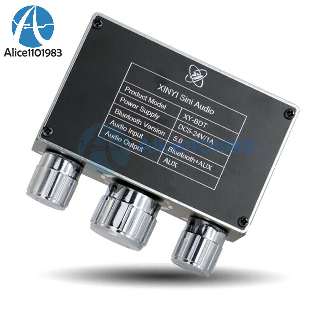 Bluetooth Audio Decoder Board 2 CH Stereo High Low Tone Pre-stage Tuning Module