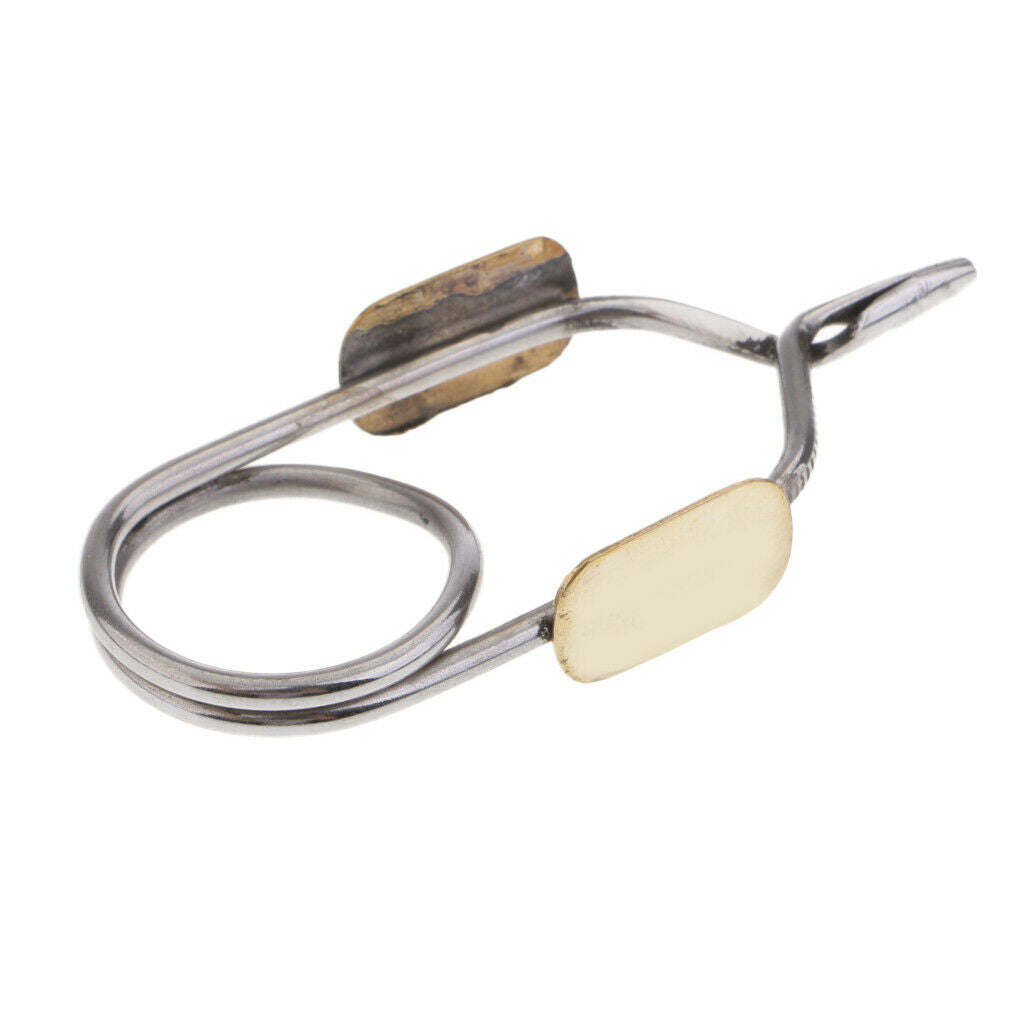 Finger Hold Hackle Plier, Stainless Steel, Fly Fishing, Fly Tying Pliers
