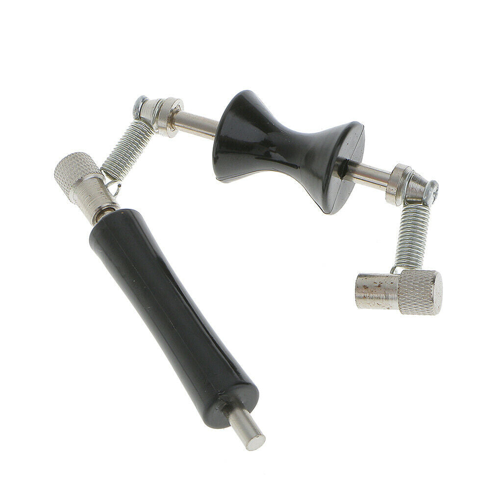 Anti-Rust Carbon Steel Guitar Easy Tunning Rolling Glider Sliding Capo Black