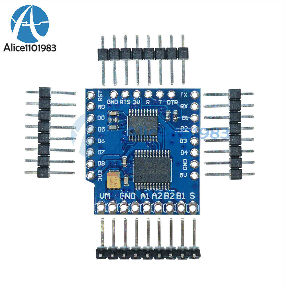 WeMos D1 mini I2C Dual Motor Driver Shield Driver Module TB6612FNG DIY