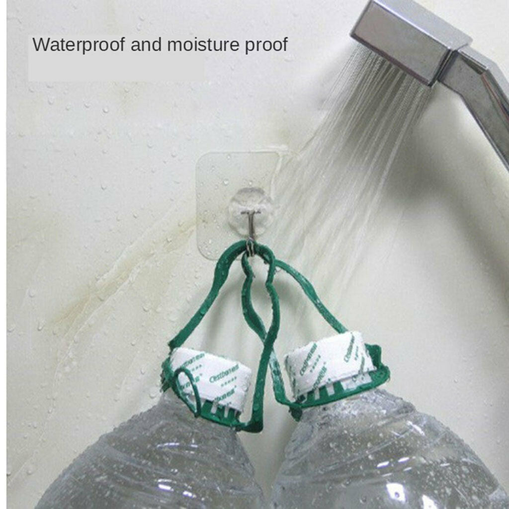 20 Pack Of Transparent Wall Adhesive For Bathroom, Bedroom, Kitchen, Door, Wall
