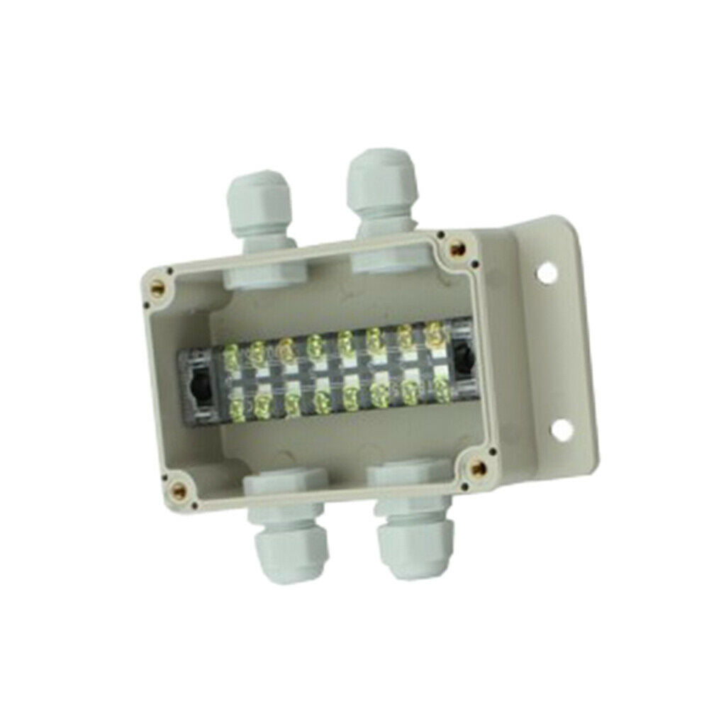 IP66 Waterproof Electrical Junction Box Cable Glands 132x69x50mm 2 in 2 out