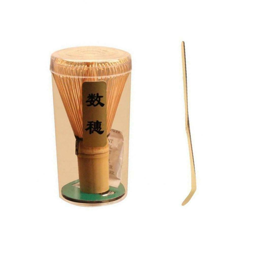 Japanese Ceremony Chasen Whisk Matcha Whisk Matcha Green Tea Scoop Spoon Set