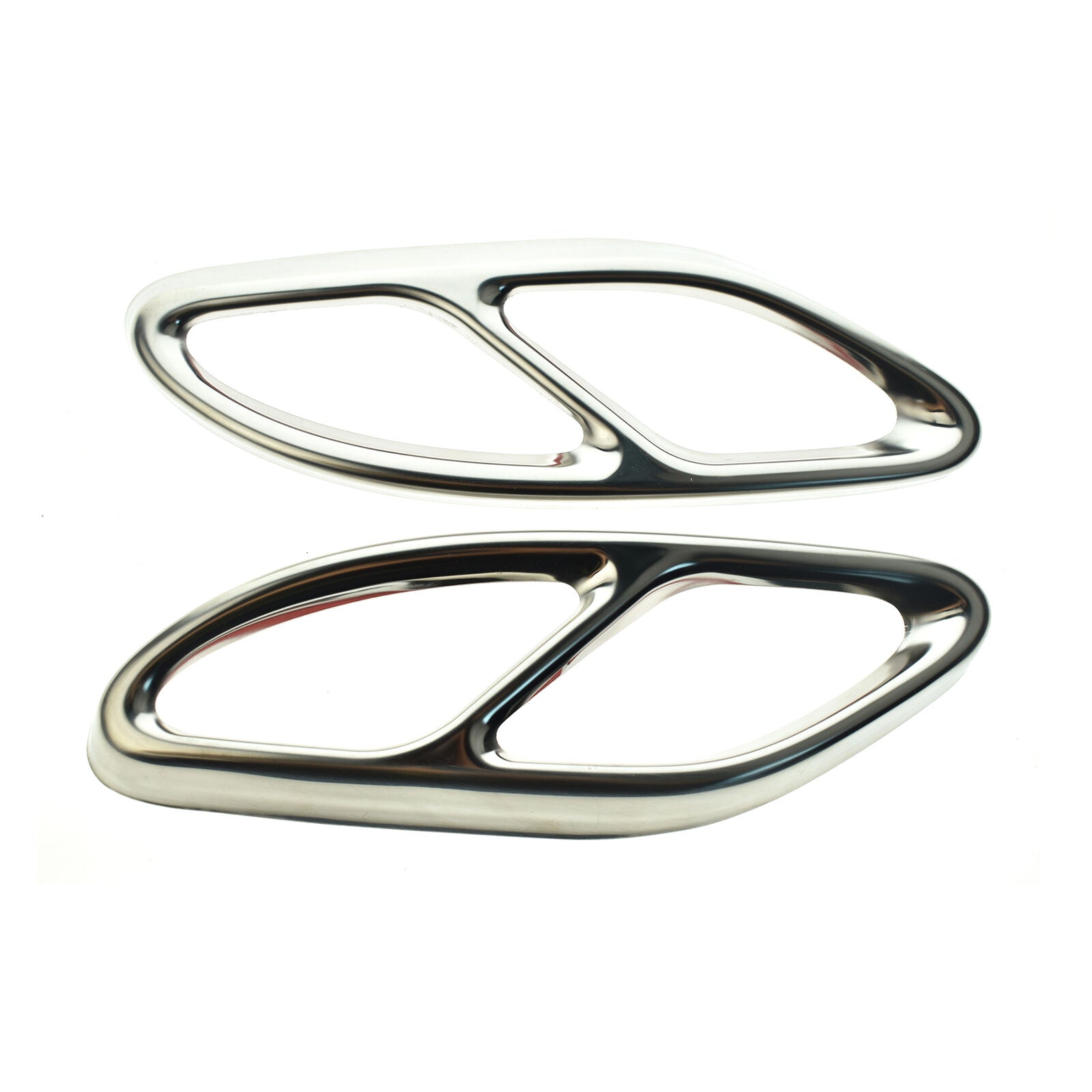 For Benz A B C E CLA GLC GLE GLS Class Rear Cylinder Exhaust Pipe Mufflers Cover