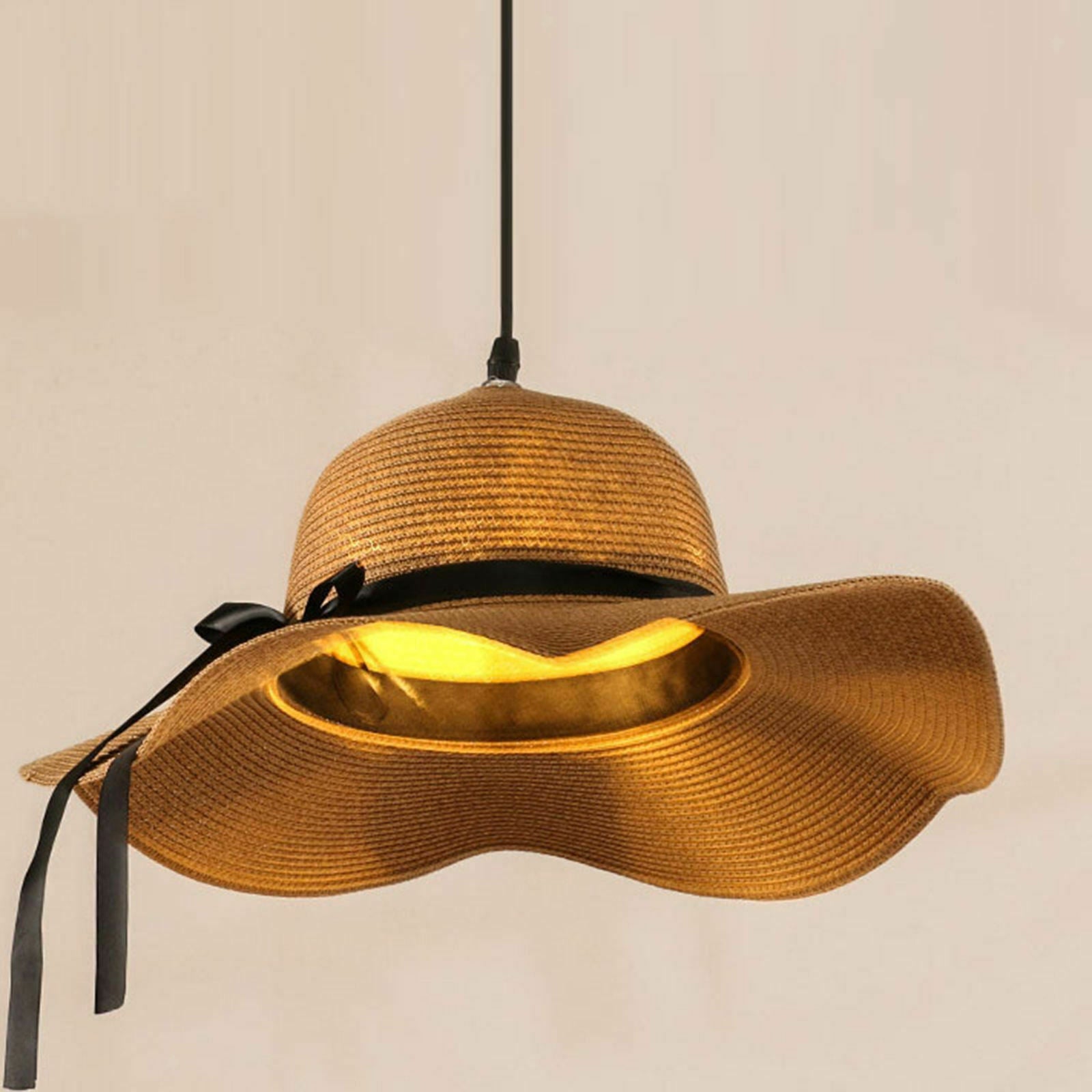 Grass Vine LED Pendant Light Wooden Hanging Light Droplight for Bar Decor