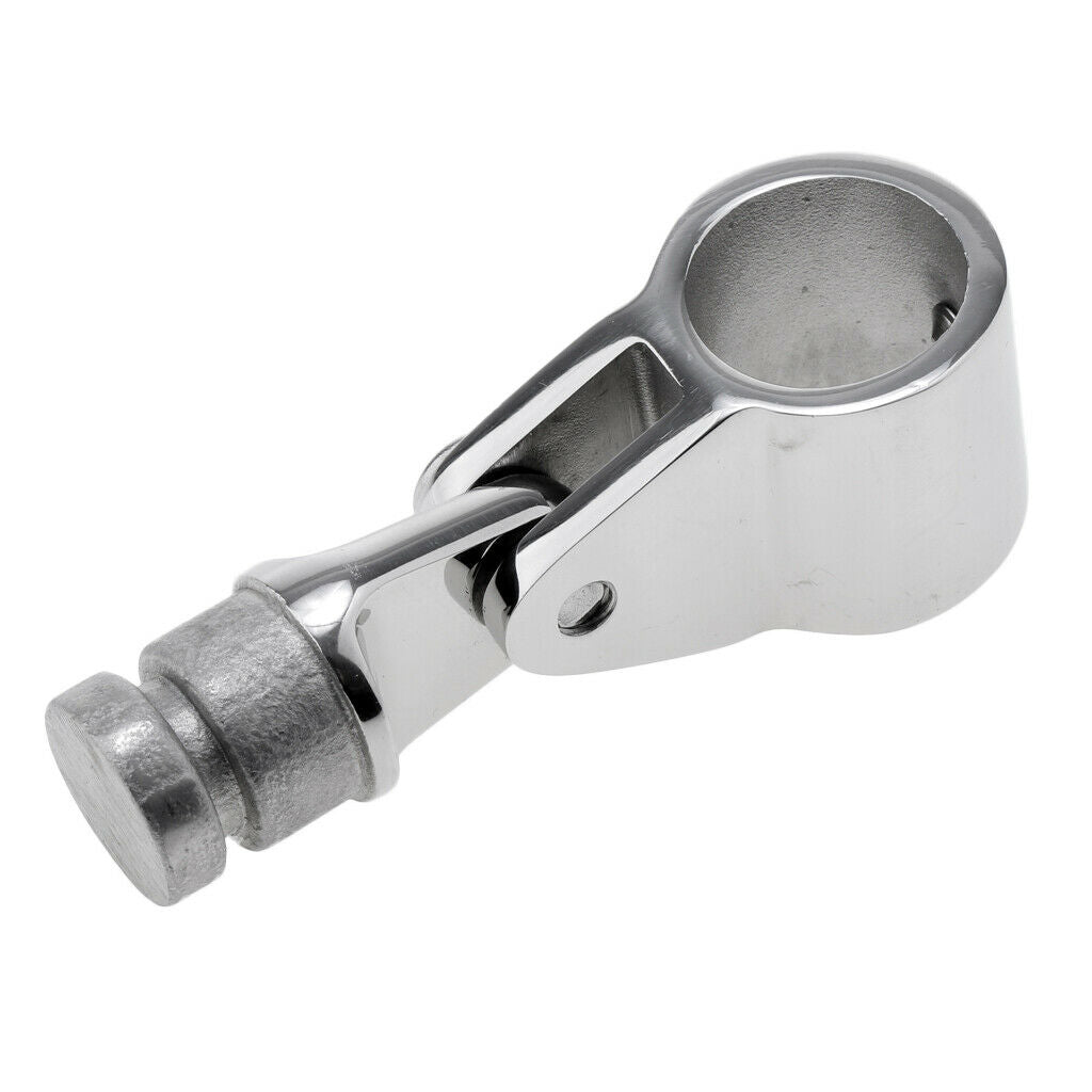 Marine Boat 316 Stainless 22mm/0.87inch Bimini Top Caps Eye End Deck Hinge