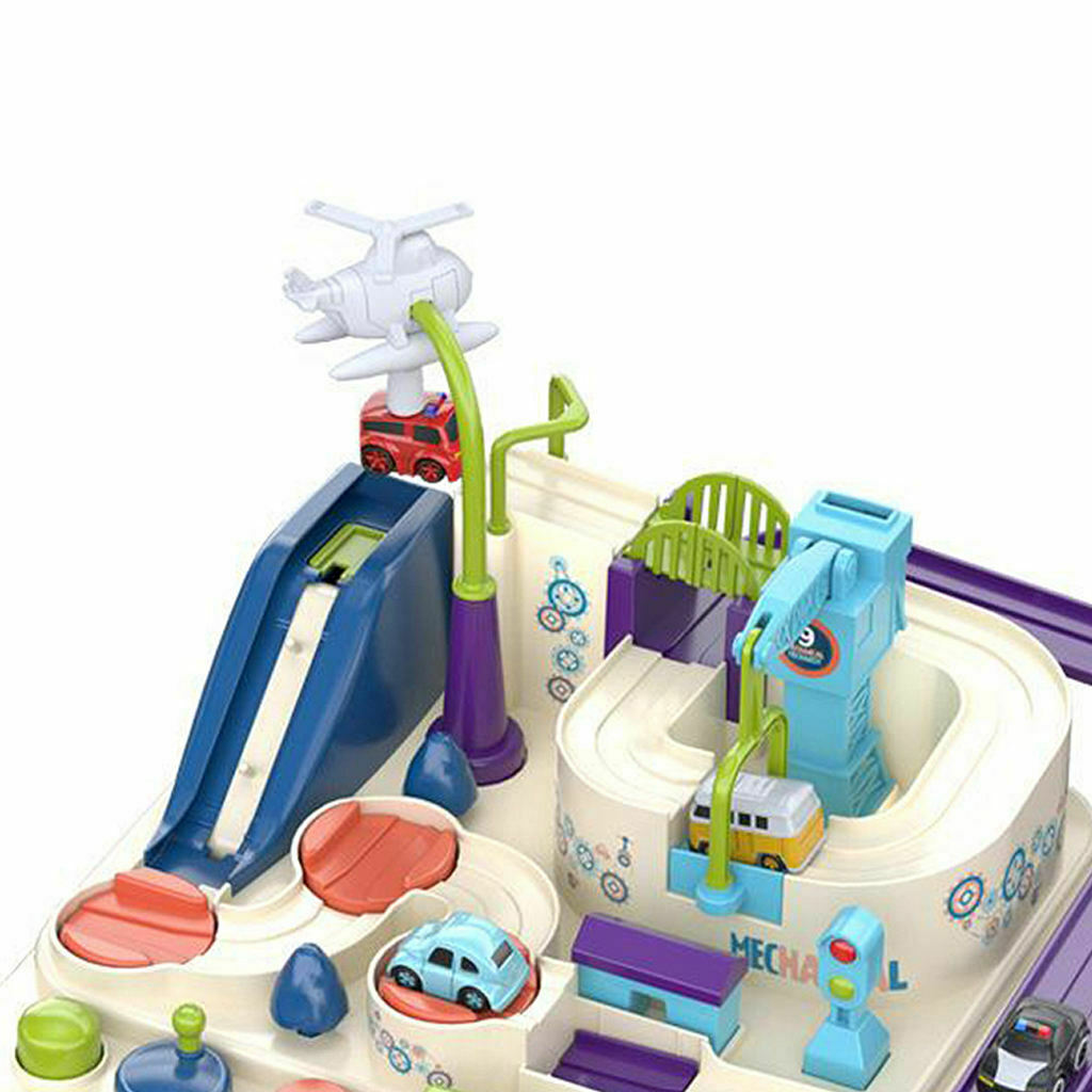 Race Tracks Car Adventure Toys Playset Eductaional Toys for Kids Boys Girls