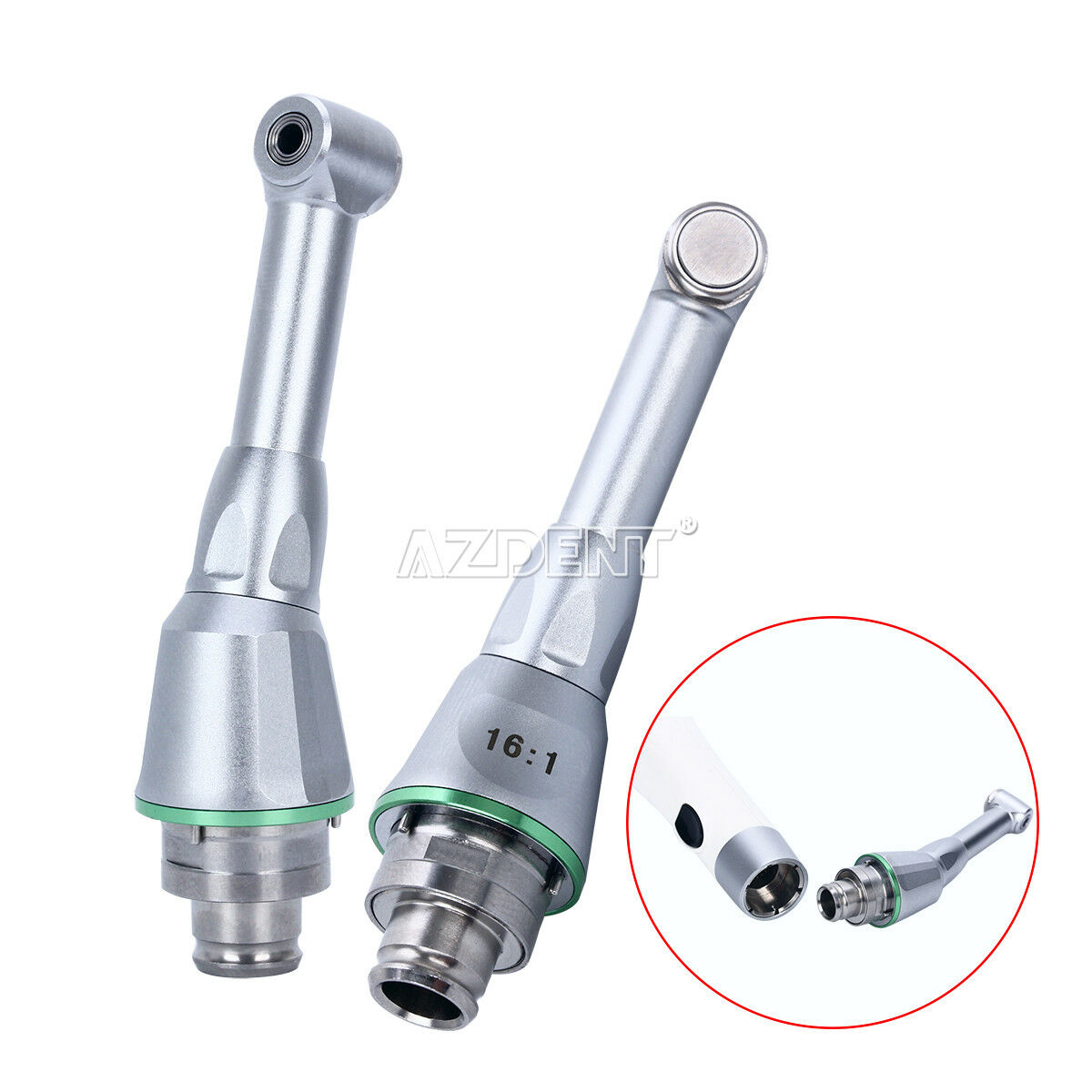 Dental LED Mini Endo Motor 16:1 Contra T-FINE-IPRO + NiTi Files Kit AZDENT