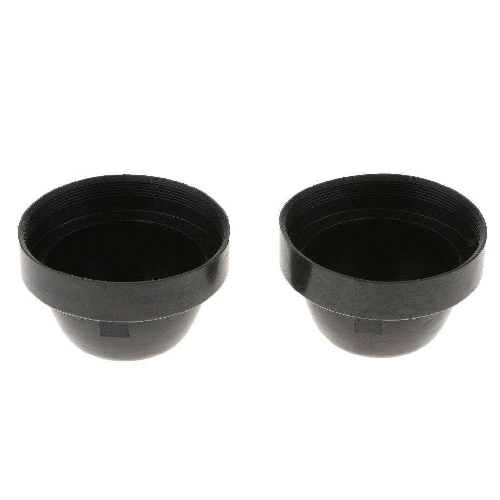 2pcs 90mm Rubber Housing Seal Cap Anti Dust Cover For Car Bulb HID Headlight