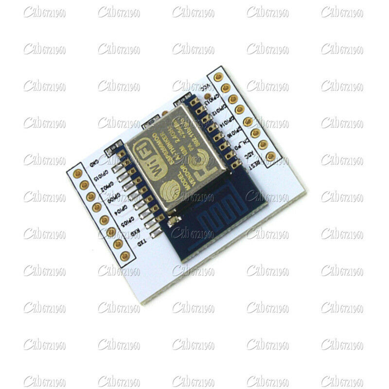 ESP8266 Remote Serial Port WIFI Module + IO adapter plate Expansion Esp8266-12E