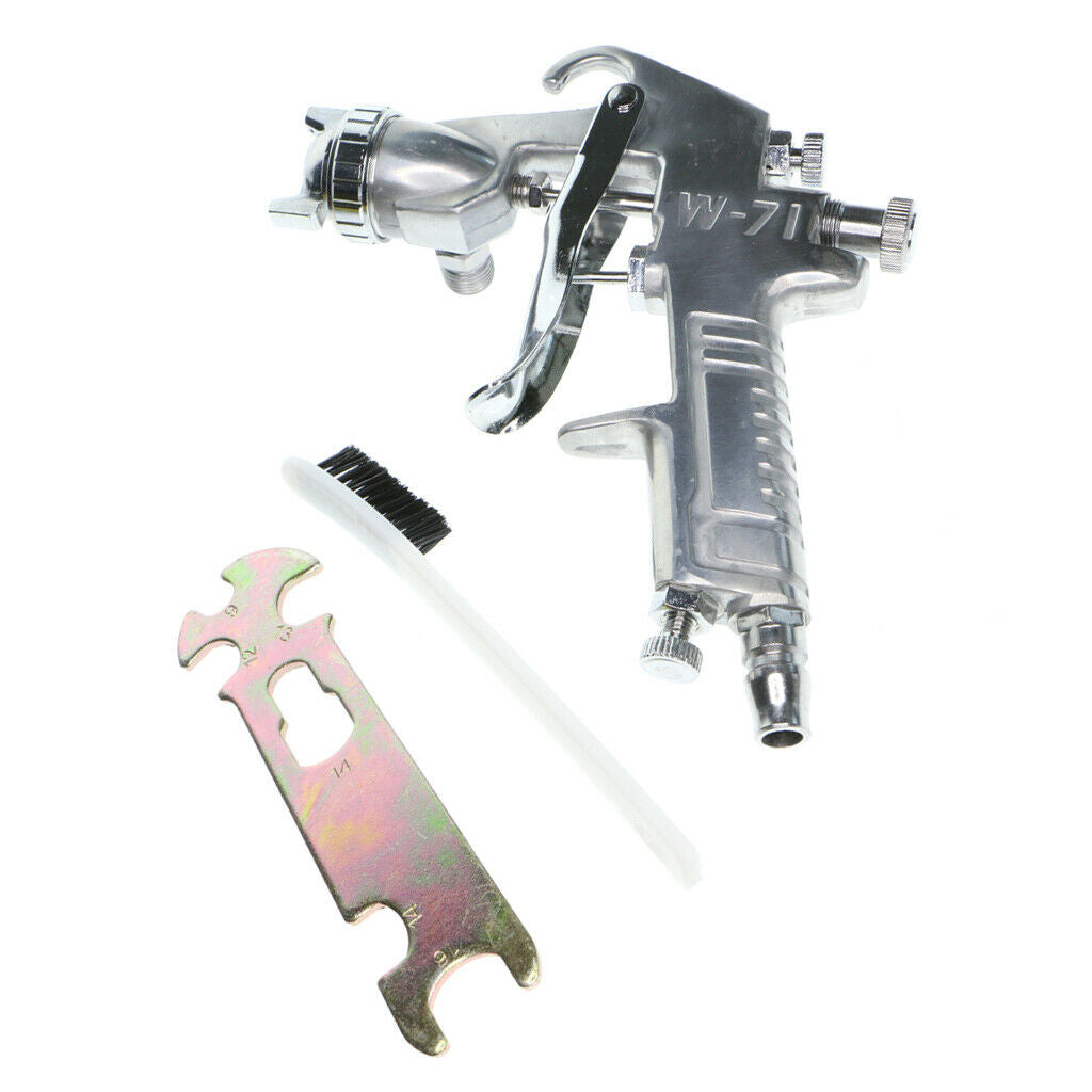 High Atomizing W-71 Paint Sprayer with Cup Car Pneumatic Tool Gravity Feed