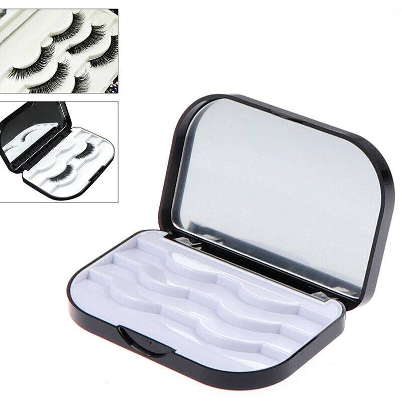 Makeup False Eyelashes Storage Organizer Box Travel Lashes Holder Case ContY TL
