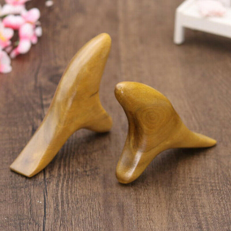 Body Neck Trigeminal Massage Wood Massager Fragrant Wood SPA Therapy Massa J Ad