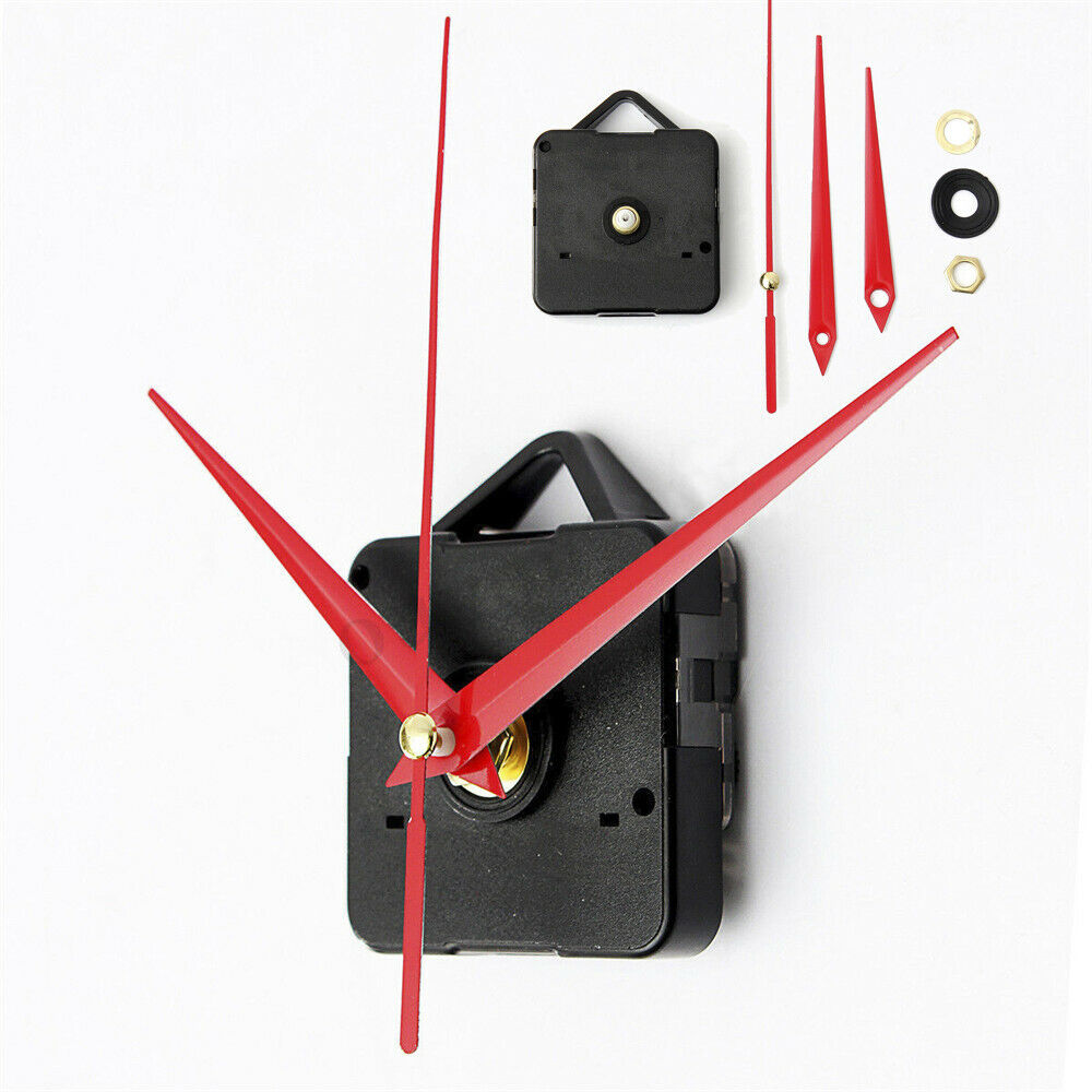 DIY Home Wall Clock Quartz Movement Mechanism Battery Operated Repair Part Kit