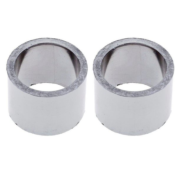 2x Motorcycle Exhaust Slip On Muffler Carbon Crush Gasket 35.6mm*42.4mm*30mm