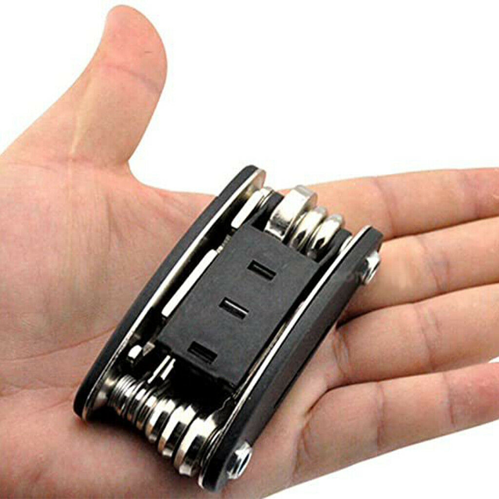 Bike Tire Tools Kit Patches Portable with Carrying Bag for