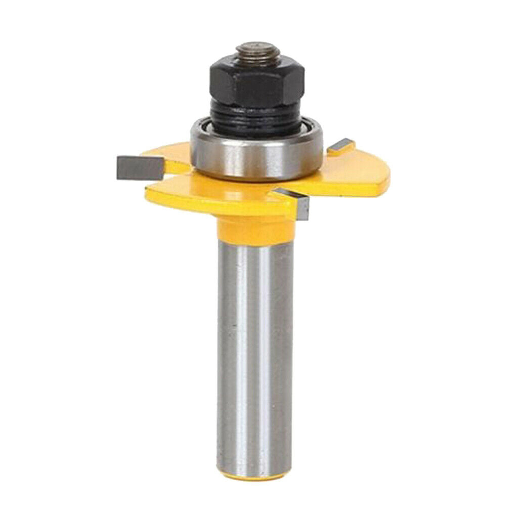 1Pieces Biscuit Joint Slot Cutter Jointing/Slotting Router Bit 1/2'' Shank
