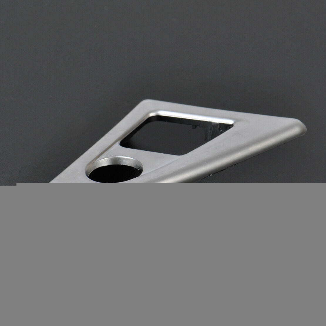 Fit for BMW 5 F10 F18 11-16 Interior Armrest Switch Button Cover Trim Chrome An