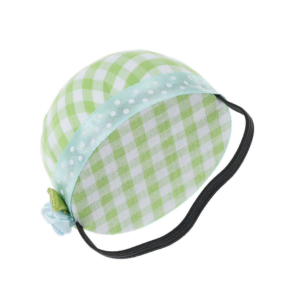 Pin Cushion Wooden Base Needle Pillow for Sewing Needles Pi.l8