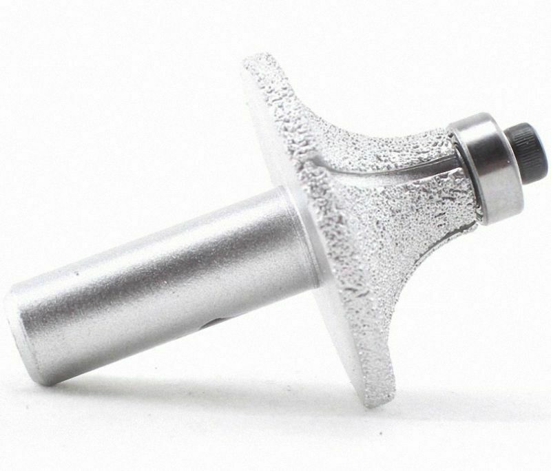 1 of Diamond Profile Wheel Router bit Bullnose Dia. 44mm R15 [M1]