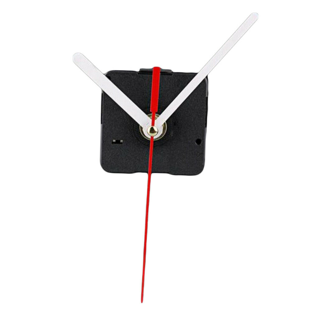 Plastic Clock Movement with Shaft Mechanism Fittings Repair Accessories Set