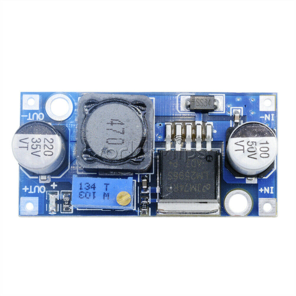 2PCS LM2596 Step-down Module DC Switching Regulator Power Supply Buck Converter
