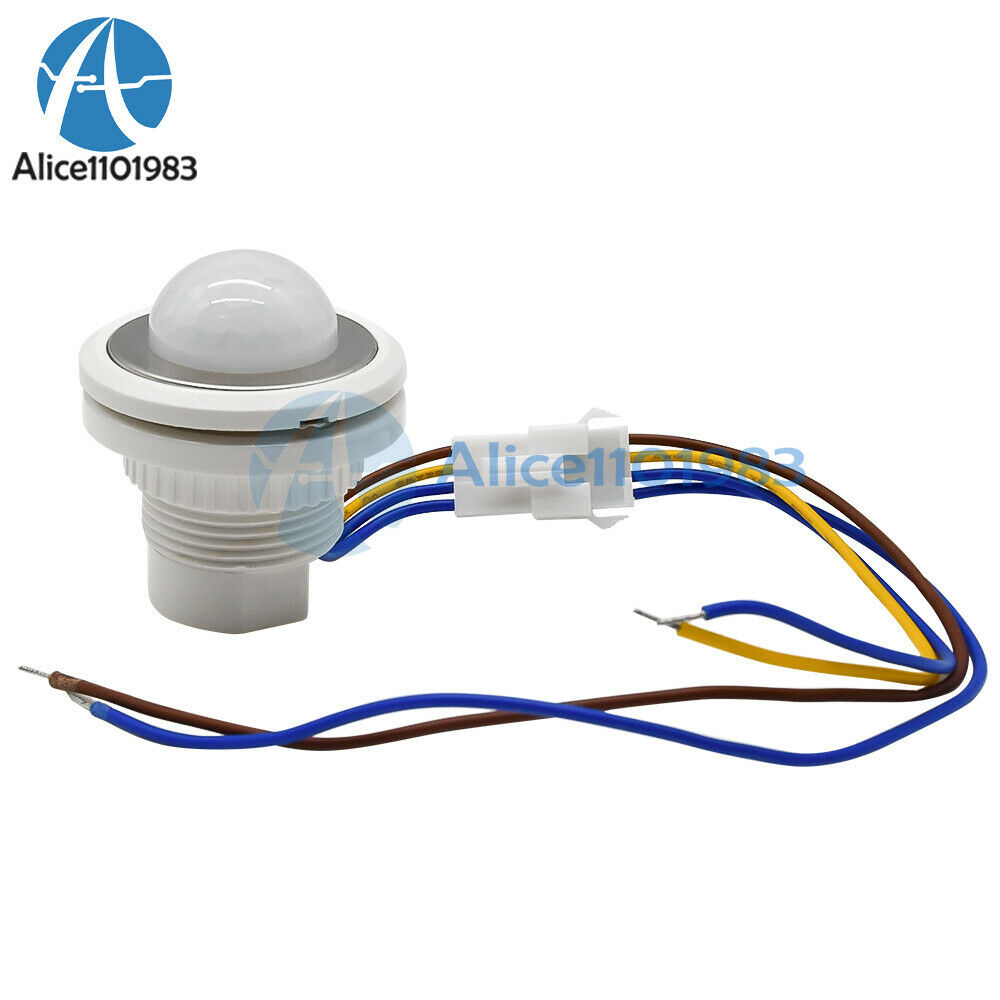 AC85V-265V PIR Infrared Ray Motion Sensor light Switch Time Delay Detector Lamp