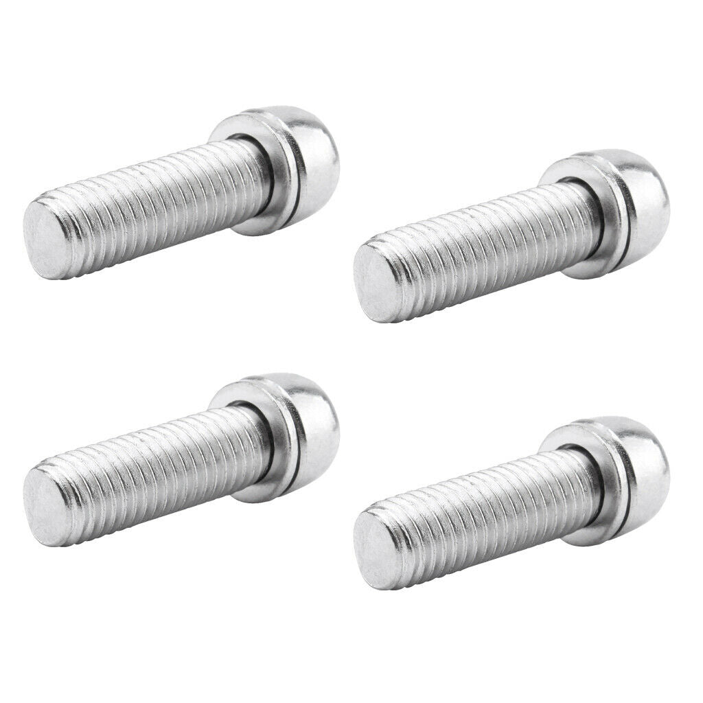 8pcs Road Bicycle Handleset Stem Screw Aluminum Alloy M5 M7 Bolts