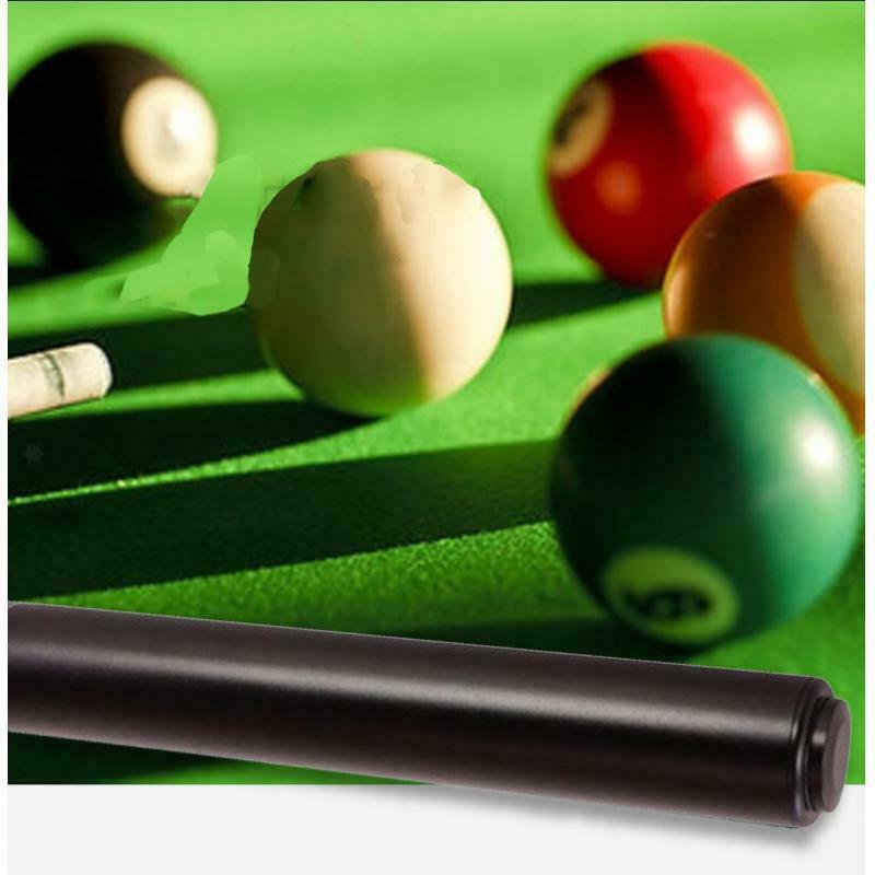 2Pcs Durable Pool Cue Extender Extension 8'' for Exercise Workout Fitness Black