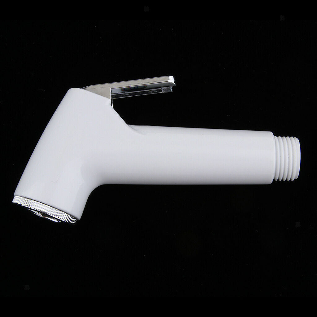 White Bidet Sprayer Handheld Bidet Shattaf Sprayer for Toilet Flushing Gardening