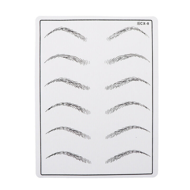 Practical Makeup Microblading Eyebrow Tattoo Kit Pen Needle Paste Skin RulerBDA