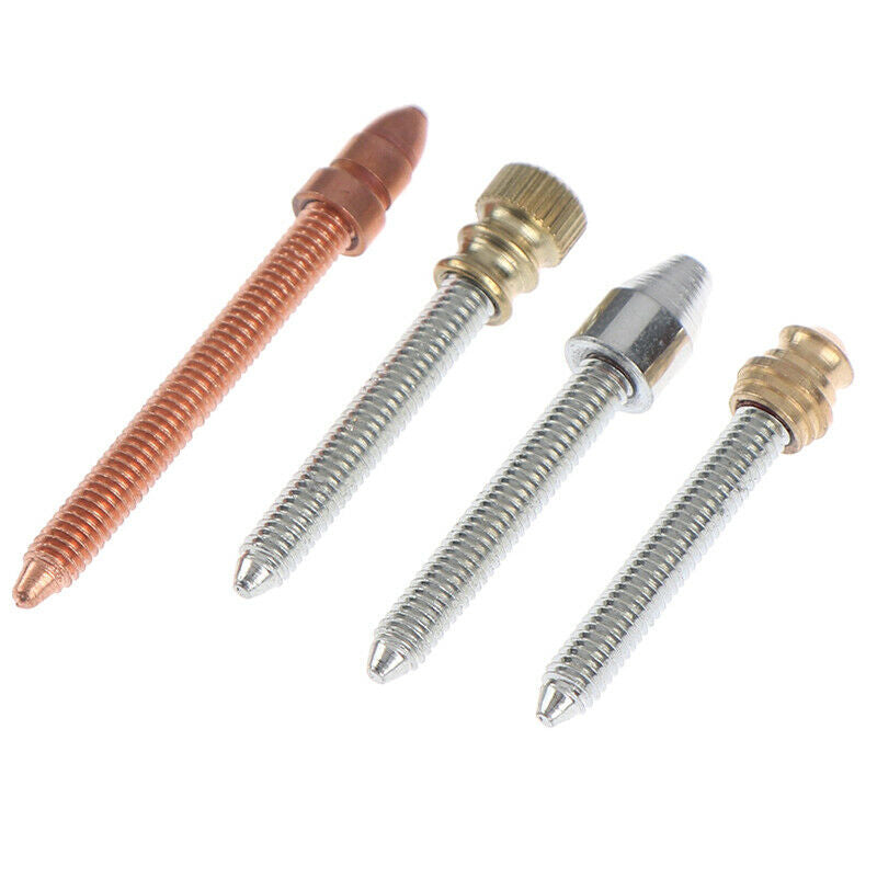 4pcs/set Tattoo Machine Metal Contact Screws Front Binding Post Parts Per.l8