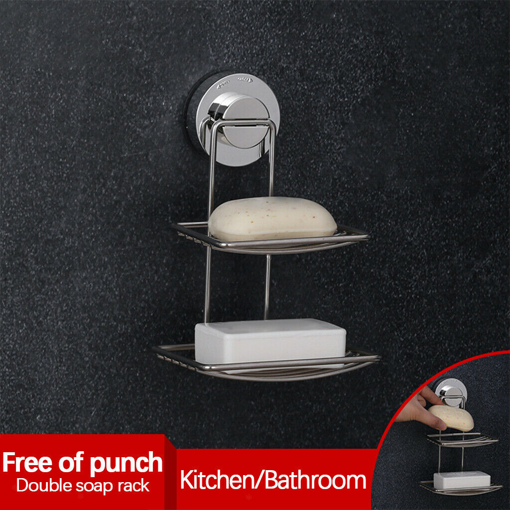 Bar Soap Holder Self Self Draining Organizer Soap Dish Container Rust Proof