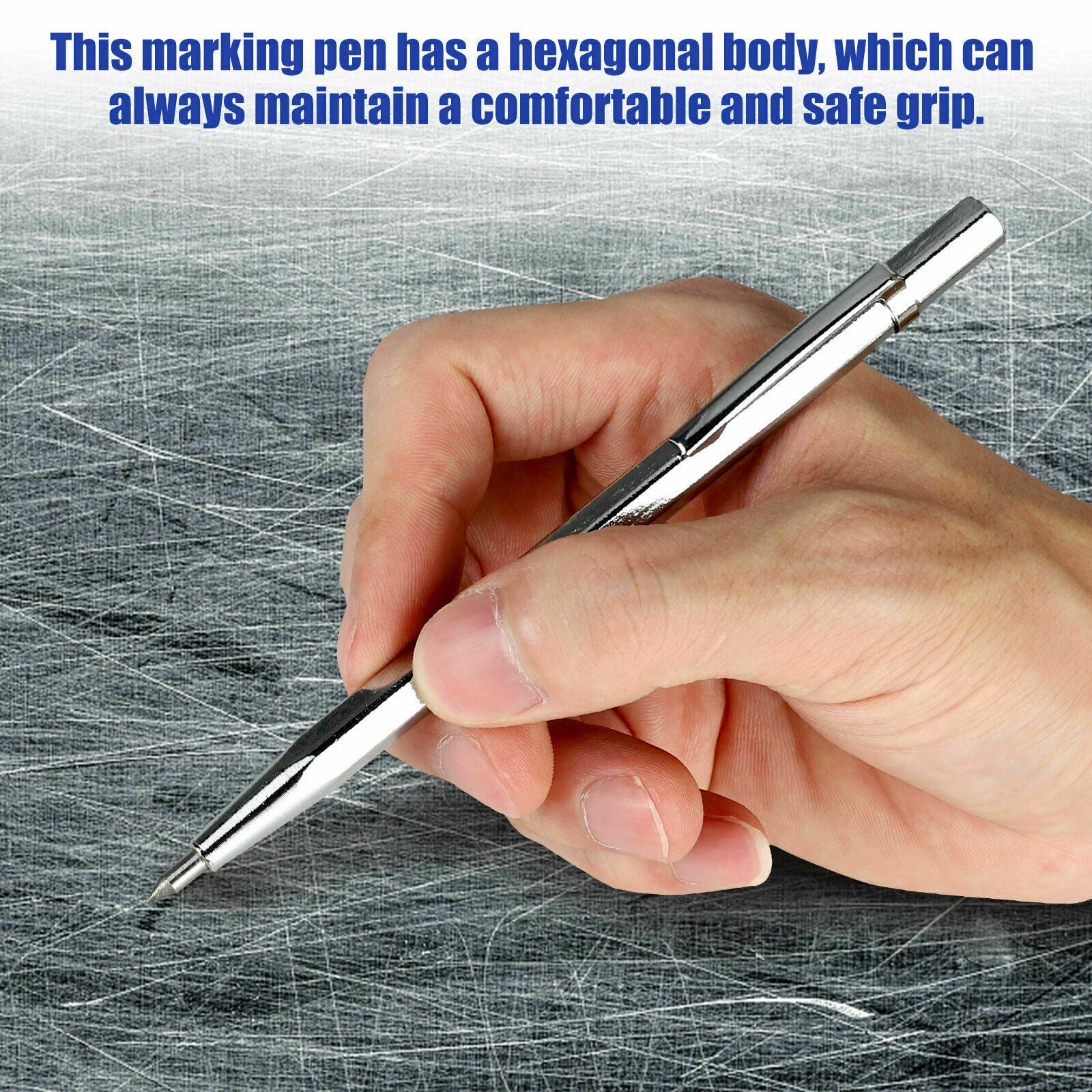 Portable Pocket Diamond Engraving Pen Glass Metal Wood Engraver Scribe Tool