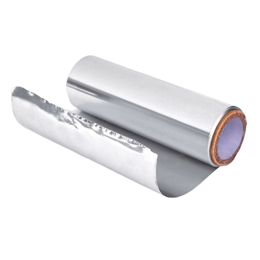 Professional Oil-proof Thickened Coloring Foil Sheets Tinting Tinfoil Roll