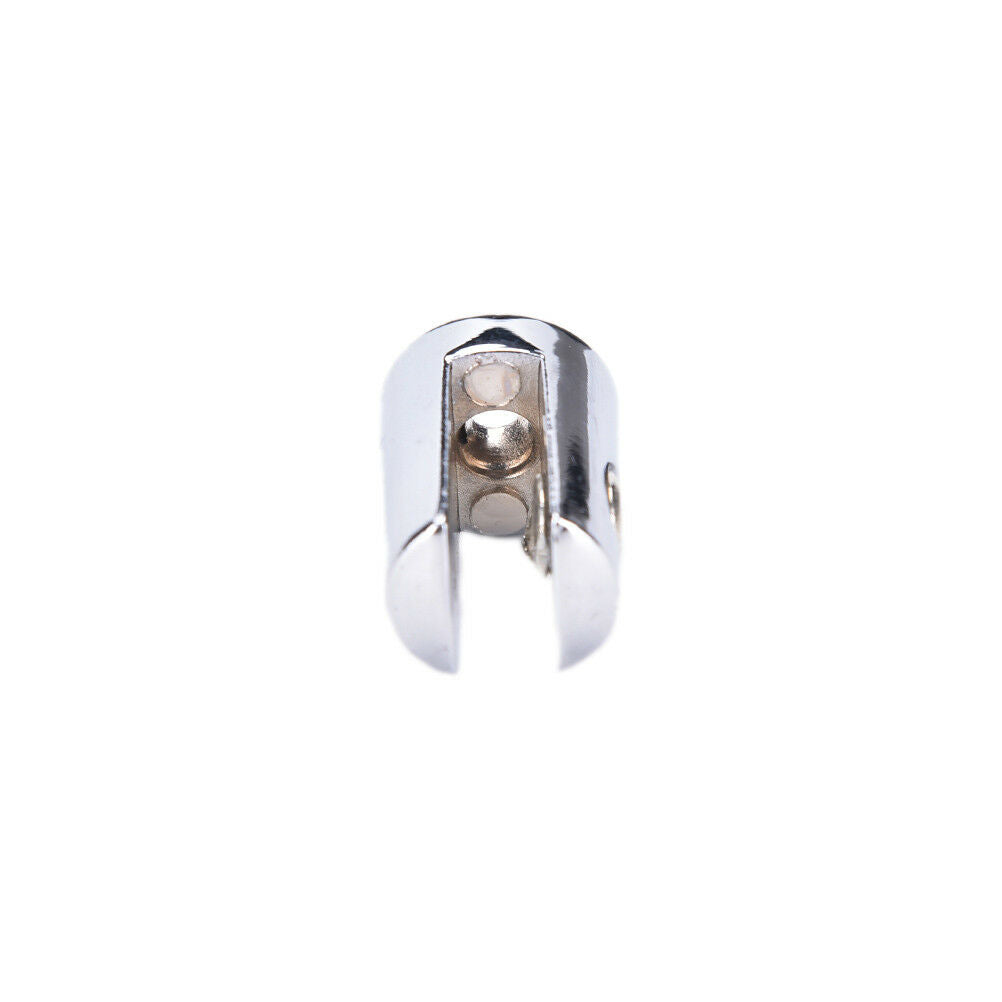 4Pcs Round Shelves Support Brackets Clamps Clips 4-6mm Glass Wooden Acryl.l8