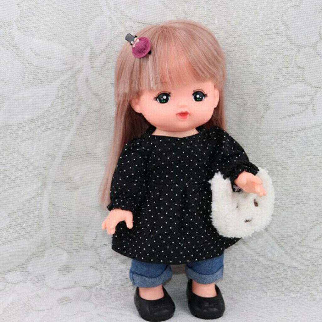 Two Piece Outfits with Handbags, Long Sleeve Top And Jeans for MellChan
