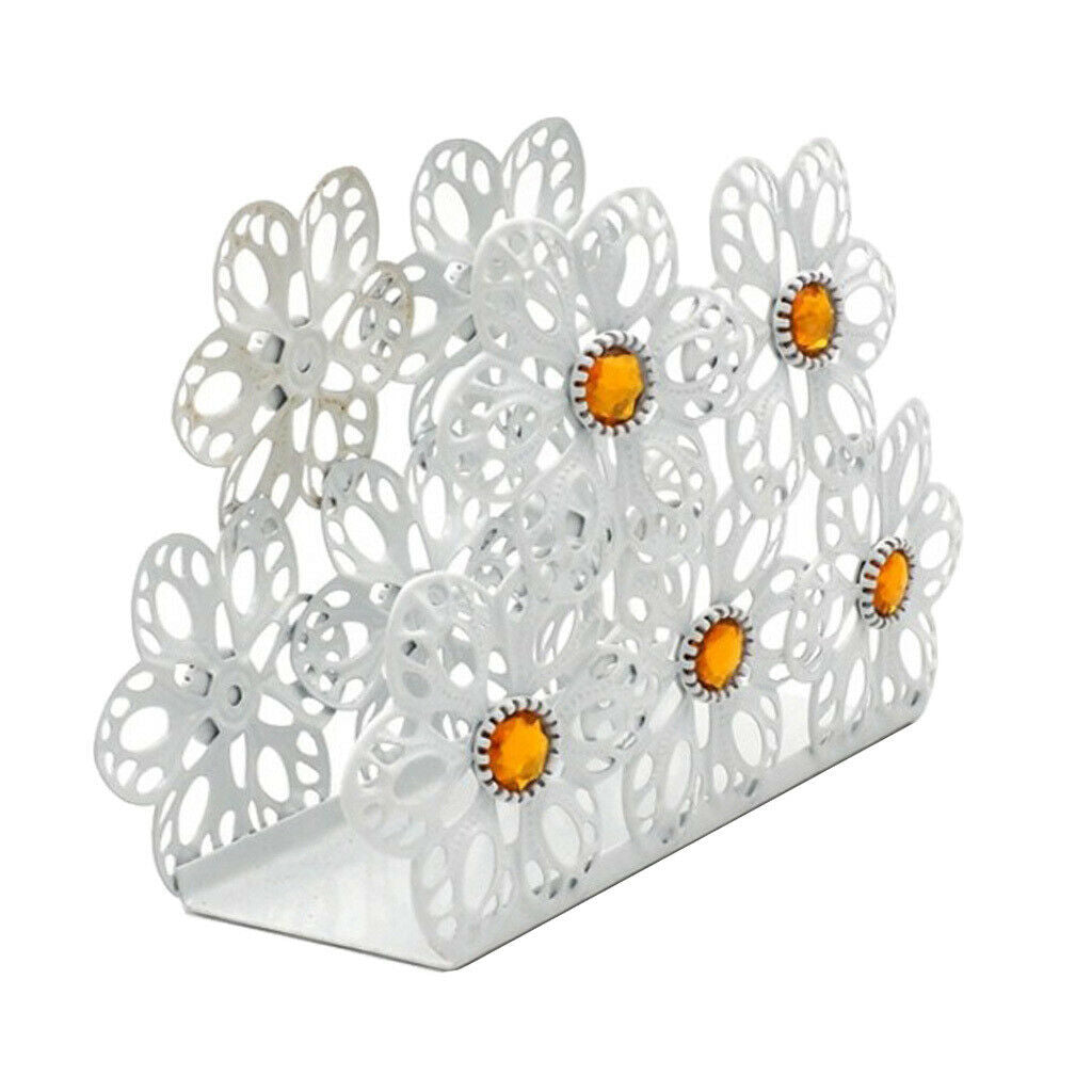 Desktop Upright Napkin Serviette Holder Paper Tissue Rack Party Decor 2#