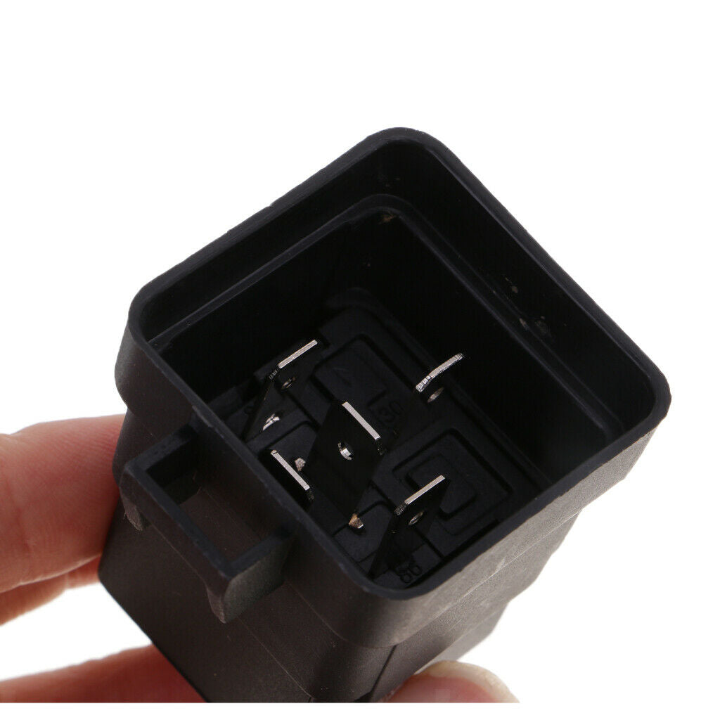 2 Set 40A 12V 5Pin Relay Socket Terminals for Car Motorcycle Boat Automotive