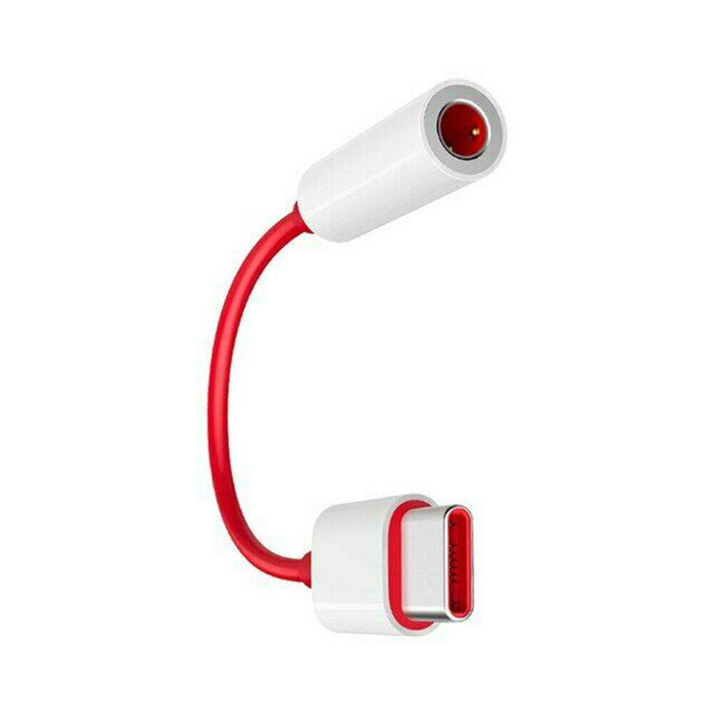 One Type C to 3.5mm Earphone Adapter Aux Audio Connector For Oneplus 7 Pro 6T
