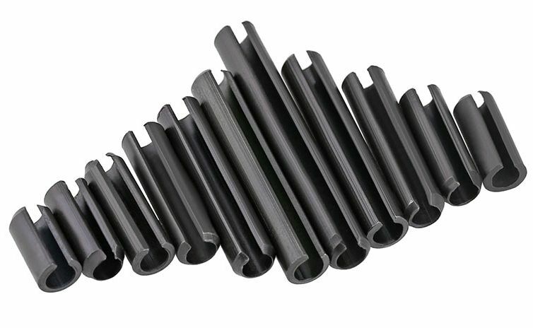 300Pcs 15 Kinds of Steel Split Spring Dowel Tension Roll Pins Ø1.5 - Ø6mm Kit