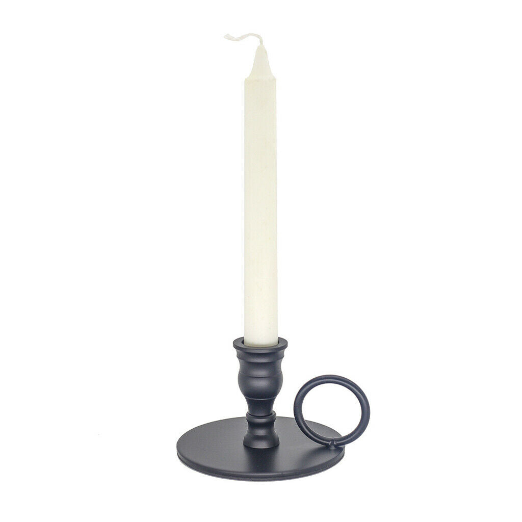 Simple Metal Taper Candle Holder Candlestick for Home Weddings Decor Gift