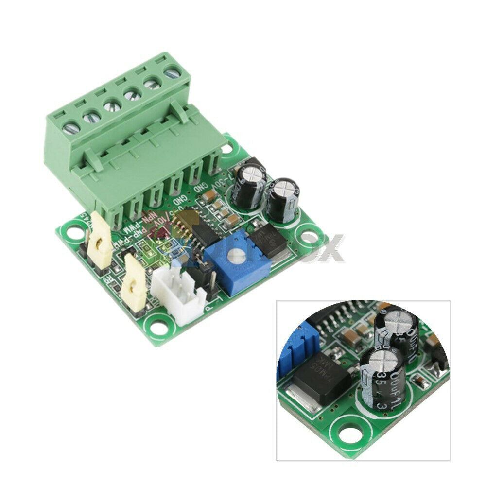 0-5V/0-10V to 0-100% 2-20KHZ Voltage to PWM Signal Converter Module Analog Input