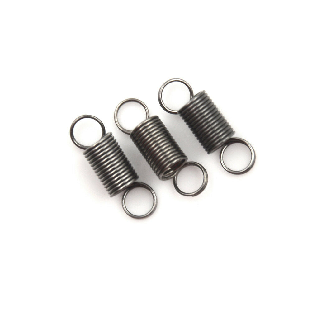 10PCS 15mm Stainless Steel small Tension Spring With Hook For Tensile DIY .l8