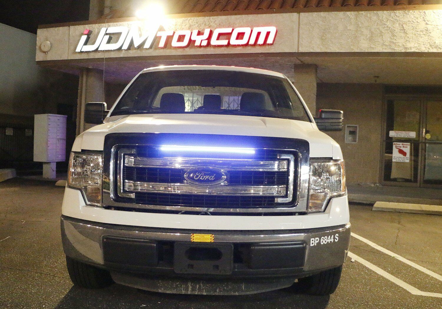 RGB 22IN 56CM 48 Led Light Strip Knight Rider Flash Strobe Scanner Neon Car SUV