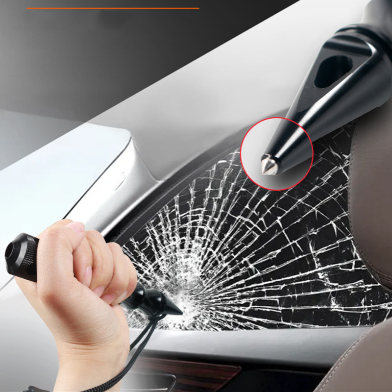 Whip Hardened Steel Window Breaker Car Crash Emergency Escape Car Tool Kits