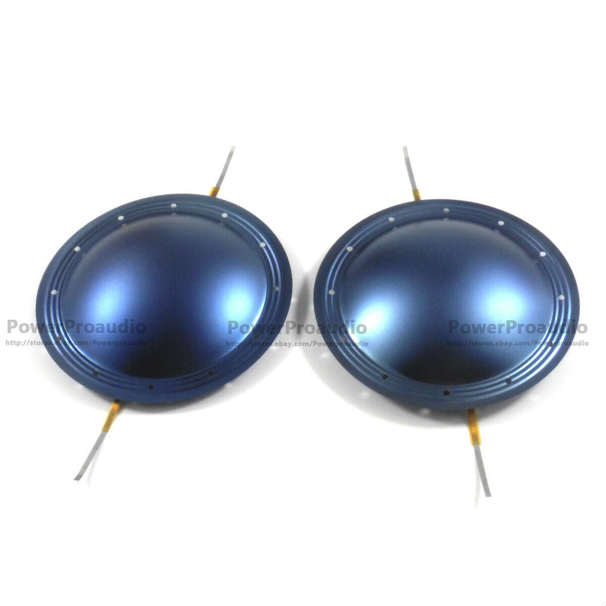 2PCS Diaphragm Kit For  P-Audio BMD750 Series II Speaker VC  72.2 mm, 16 Ohm