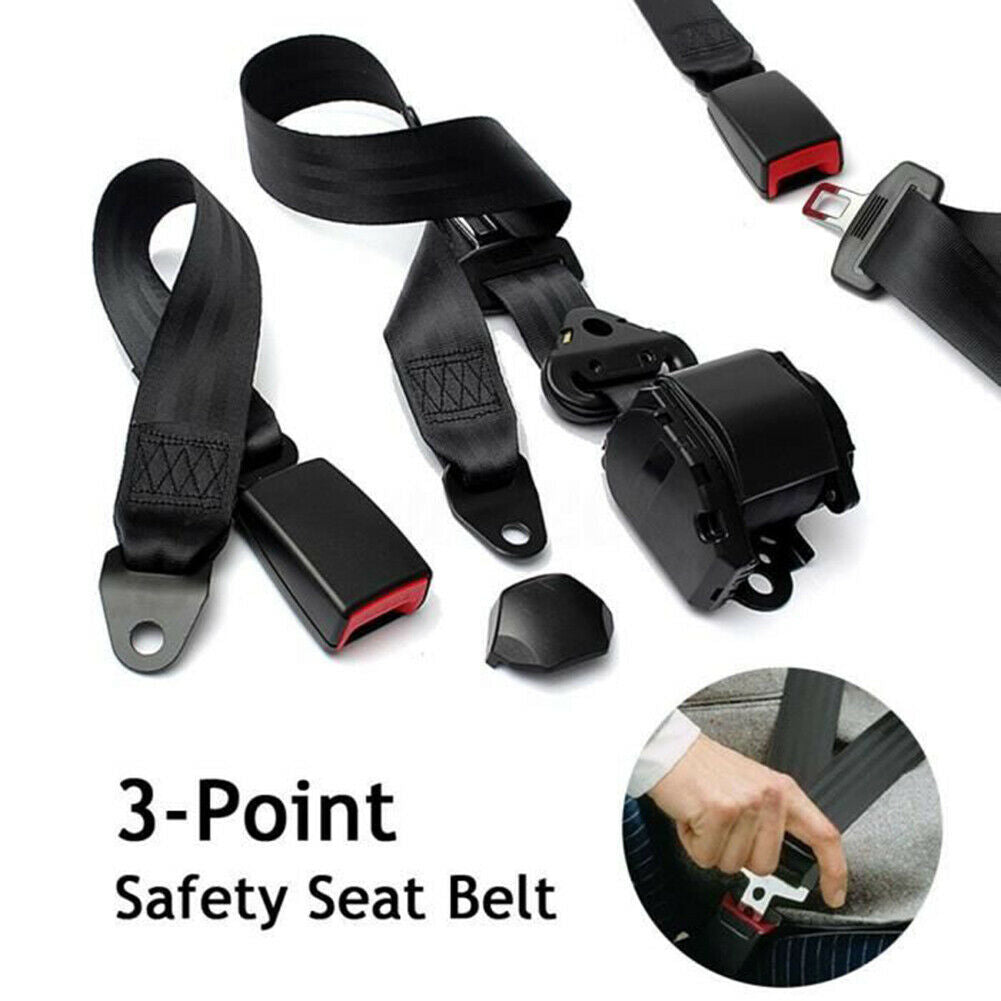 Universal 3 Points Easy to use Car Seat Belt Automatic Telescopic Car Seat Belt